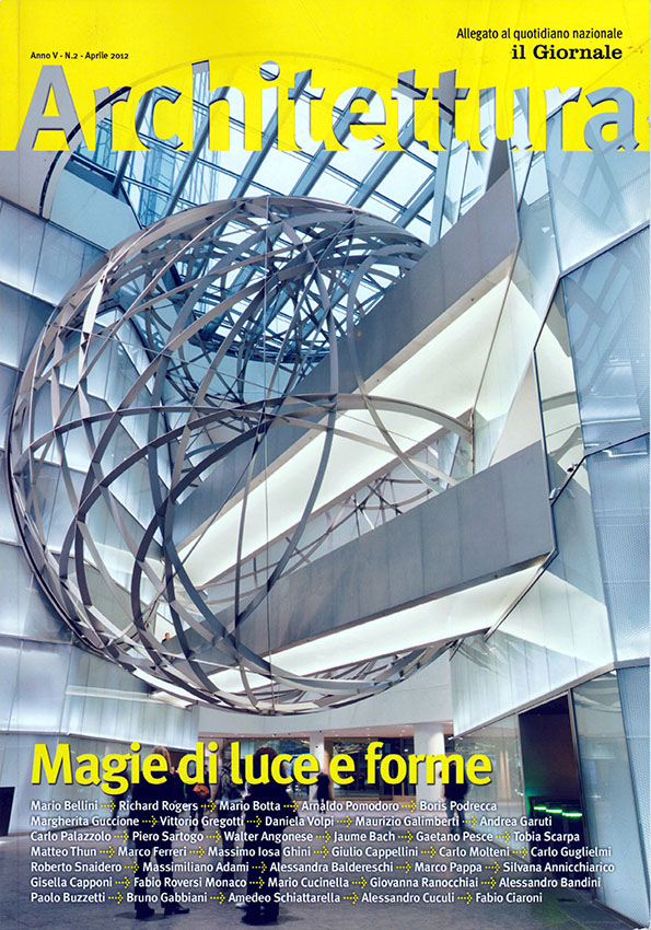 rivista architettura cover